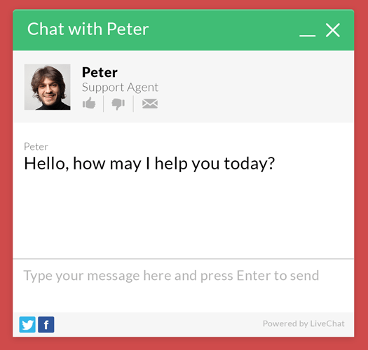 Engaging customers - Automatic greeting Feature list: Engaging customers - Automatic greeting