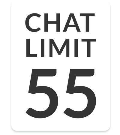 Feature list: Team management - Chat limit