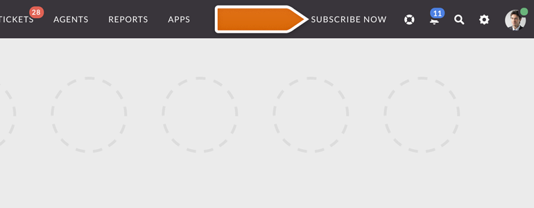 Log into your LiveChat as the Owner of the account and visit Subscription Log into your LiveChat as the Owner of the account and visit Subscription