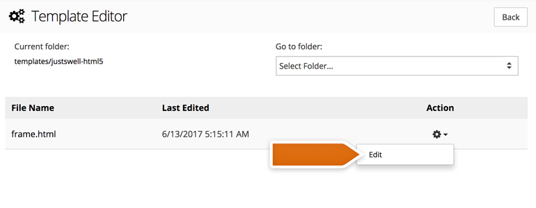 Edit your template to proceed Edit your template to proceed
