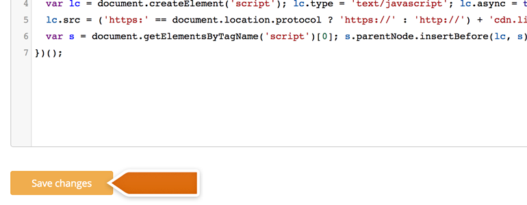 Click on Save Changes to finalize the process Click on Save Changes to finalize the process