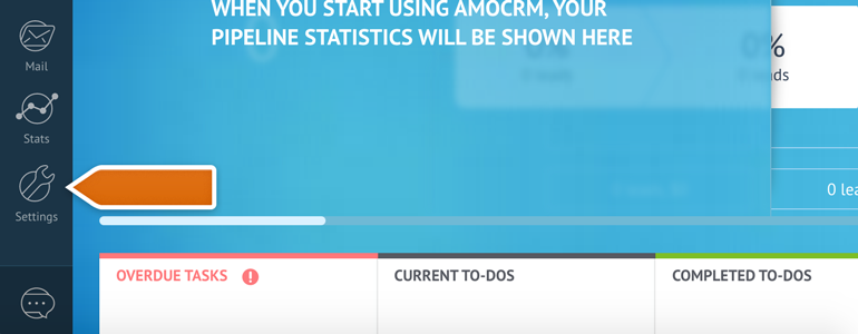 amoCRM: grow your contacts list amoCRM: grow your contacts list