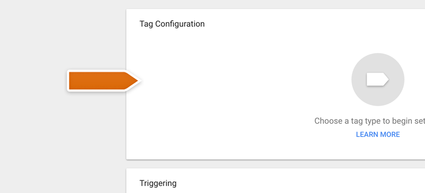 Click on Tag Configuration Click on Tag Configuration