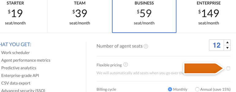 flexible_pricing LiveChat flexible pricing