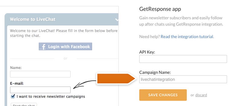 Adding campaign name to GetResponse app settings Adding campaign name to GetResponse app settings