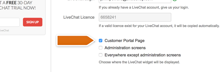 Choose where to display LiveChat window in Jira Choose where to display LiveChat window in Jira
