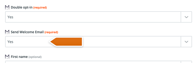 Choose if you want to send a Welcome Email to your customers Choose if you want to send a Welcome Email to your customers
