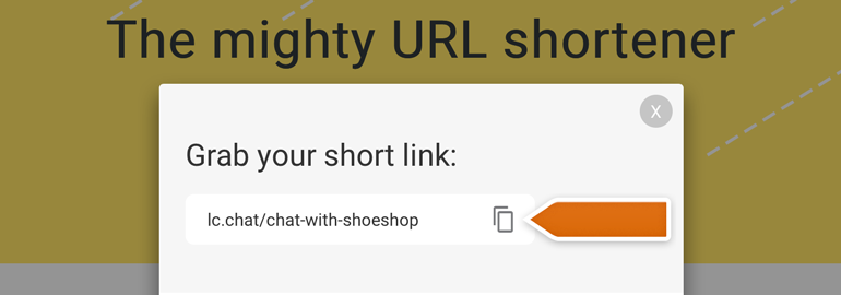 Copy your custom link to clipboard! Copy your custom link to clipboard!