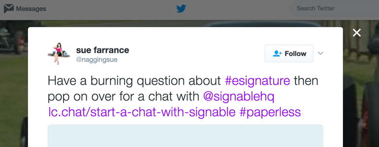 Use your Social Media to better engage your customers! Use your Social Media to better engage your customers!