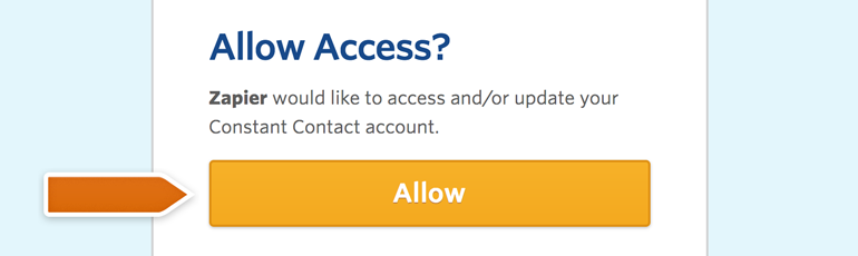 Click on Allow to continue Click on Allow to continue