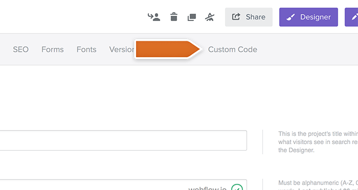 Click Custom Code Click Custom Code