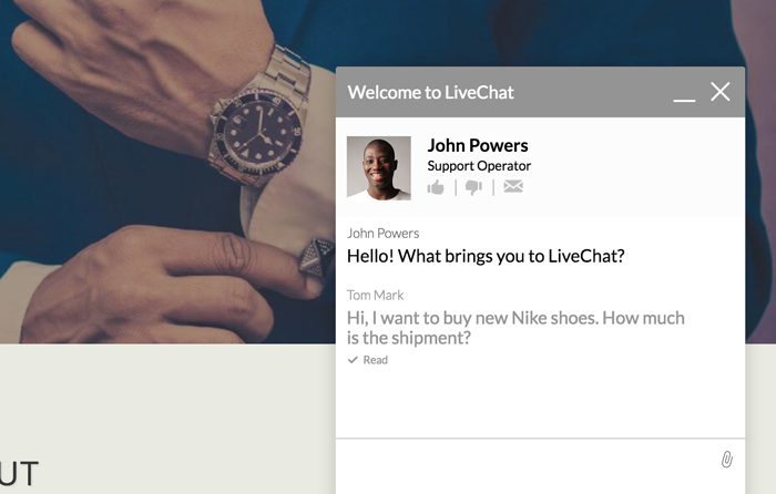 LiveChat for SITE123 LiveChat for SITE123