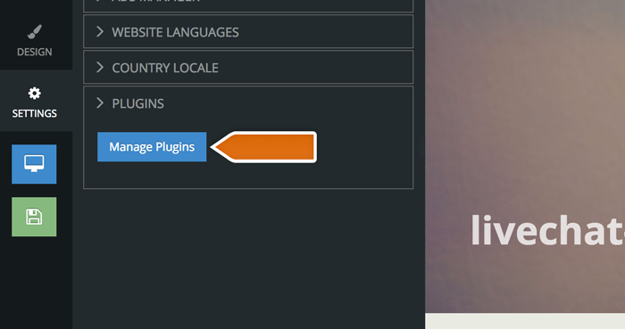 Manage plugins Manage plugins