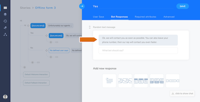 chatbot phone number