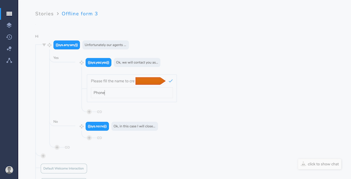 offline form phone