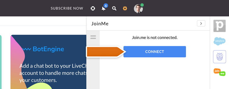 Join Me LiveChat: Click on Connect to proceed Join Me LiveChat: Click on Connect to proceed