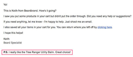 Beardbrand-email-example1 Beardbrand email example