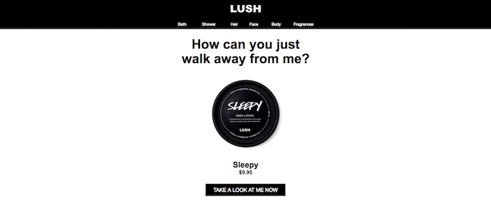 Lush-email-example