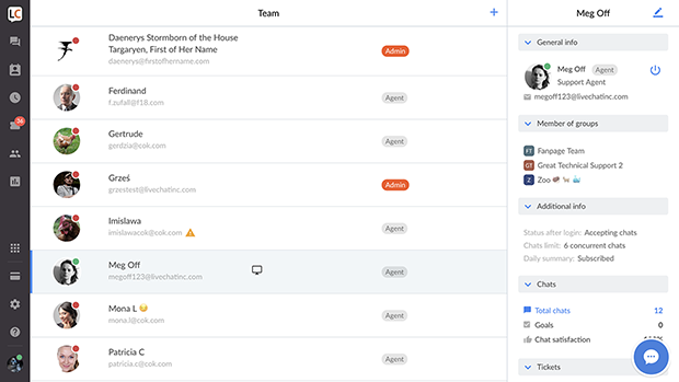 New Agents section now available in LiveChat New Agents section now available in LiveChat