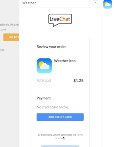 LiveChat Billing API