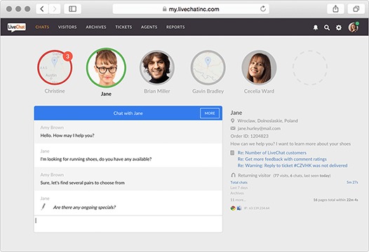LiveChat for Web Browser